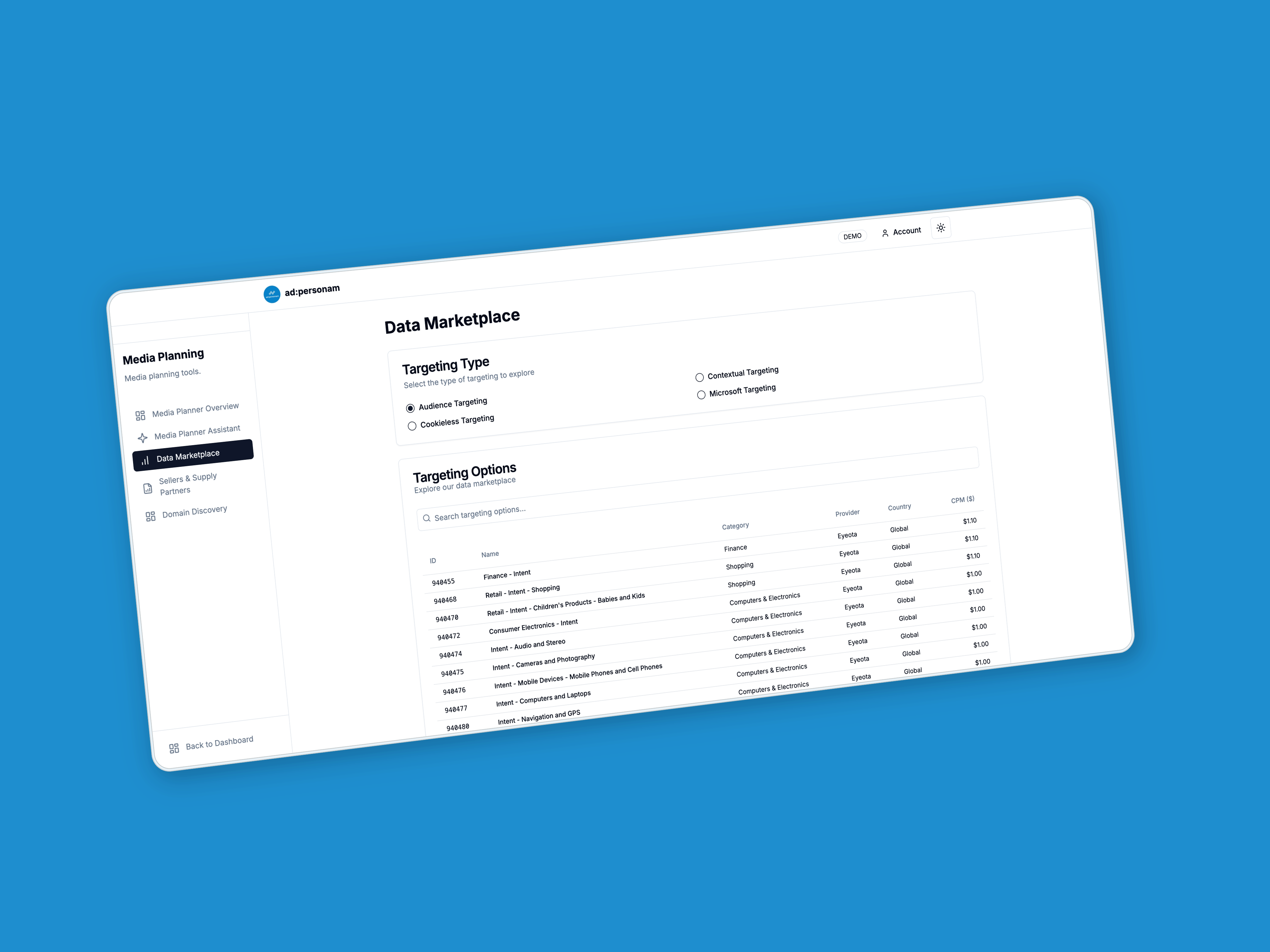 Data Marketplace