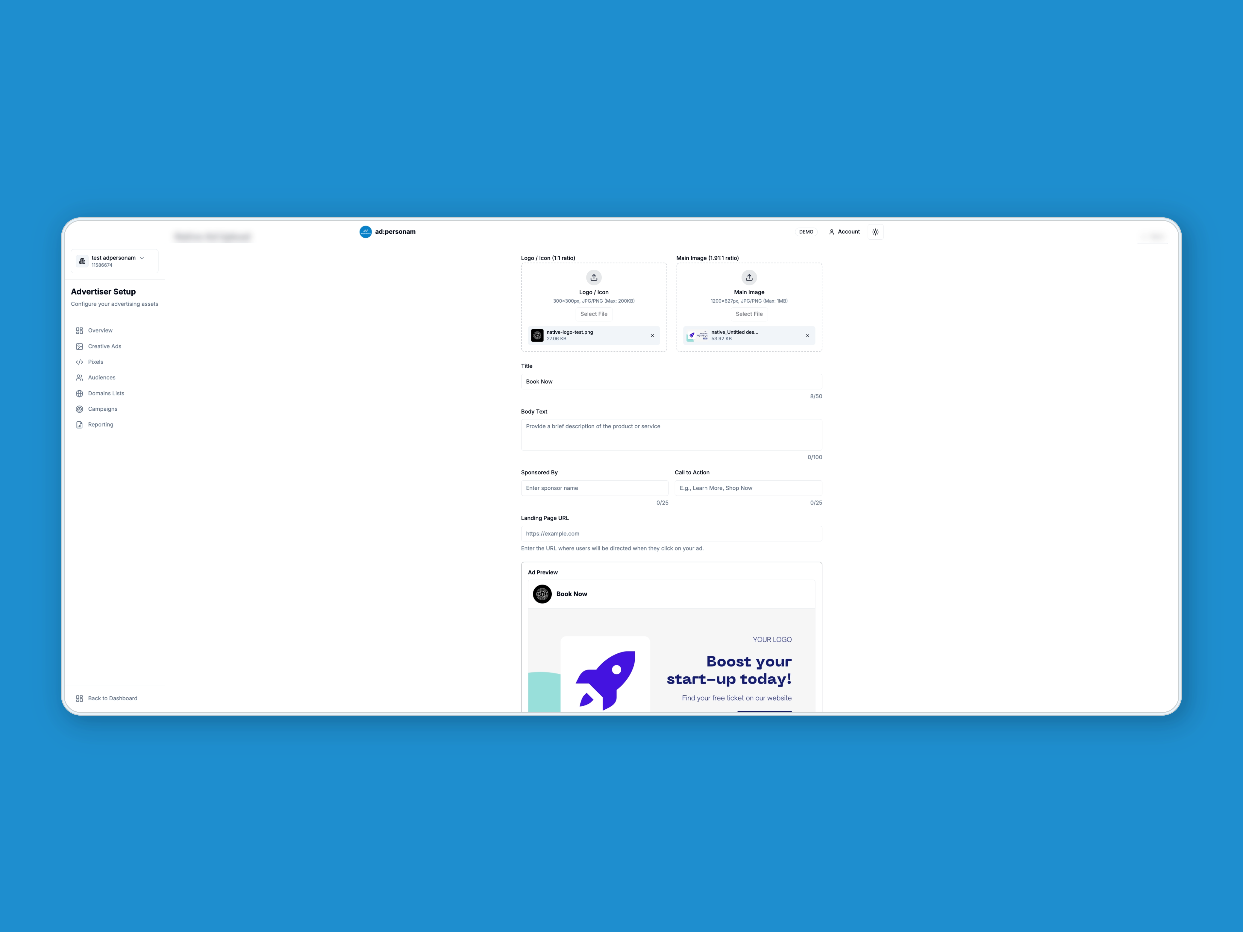 Create Native Ads