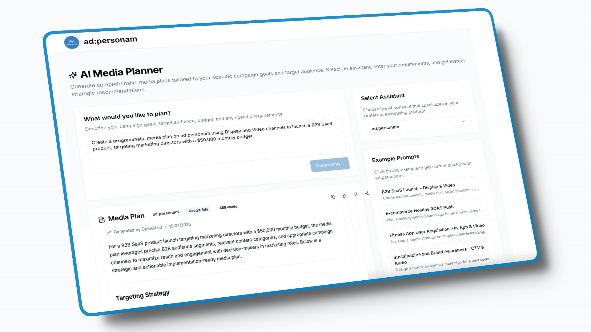 AI Media Planner
