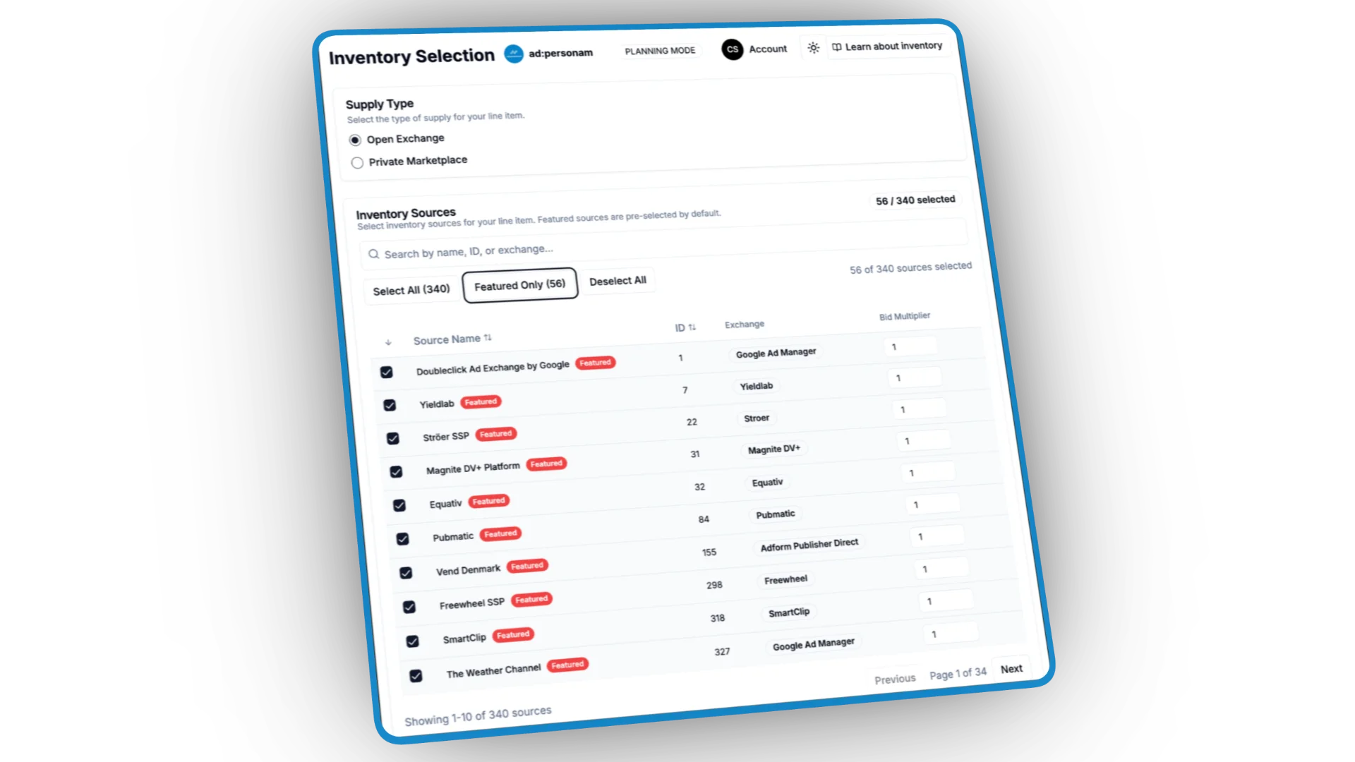 Inventory and compliance controls for programmatic campaigns